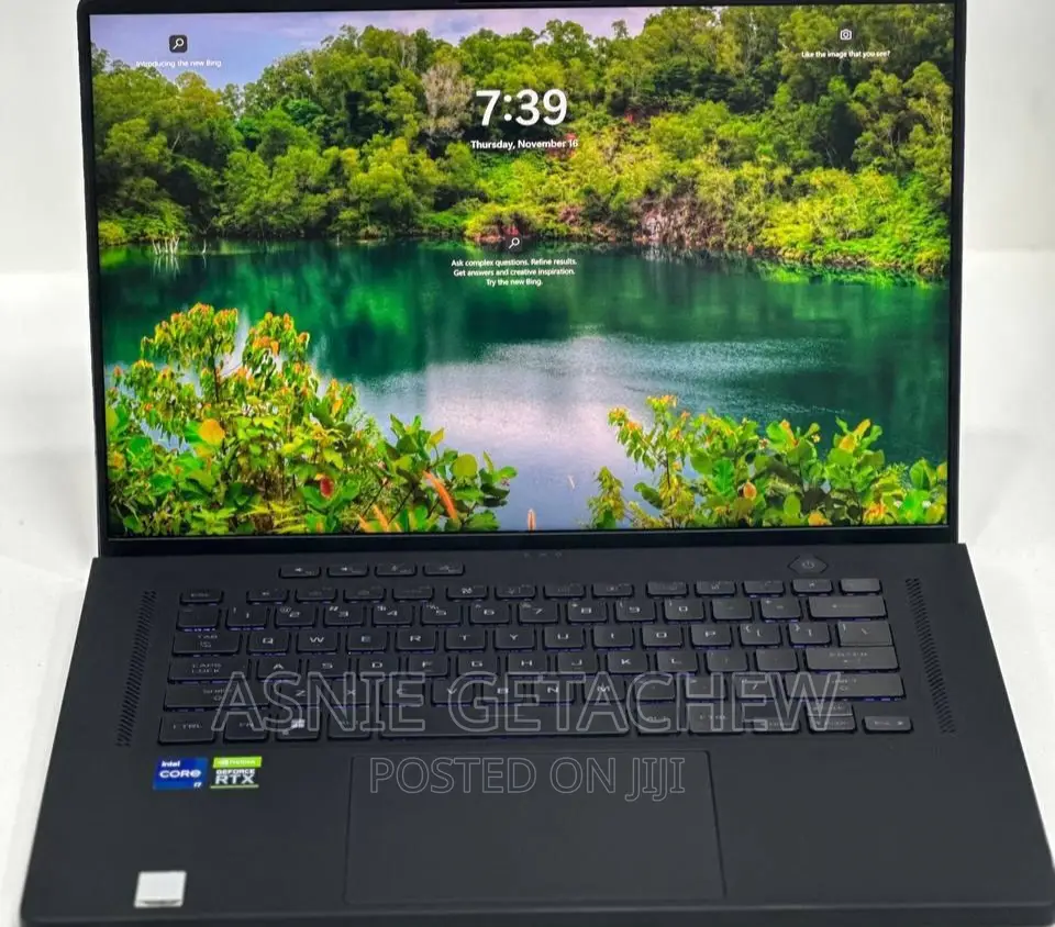 New Laptop Asus ROG Zephyrus M16 GU603HR 256GB Intel Core I7 SSD 256GB