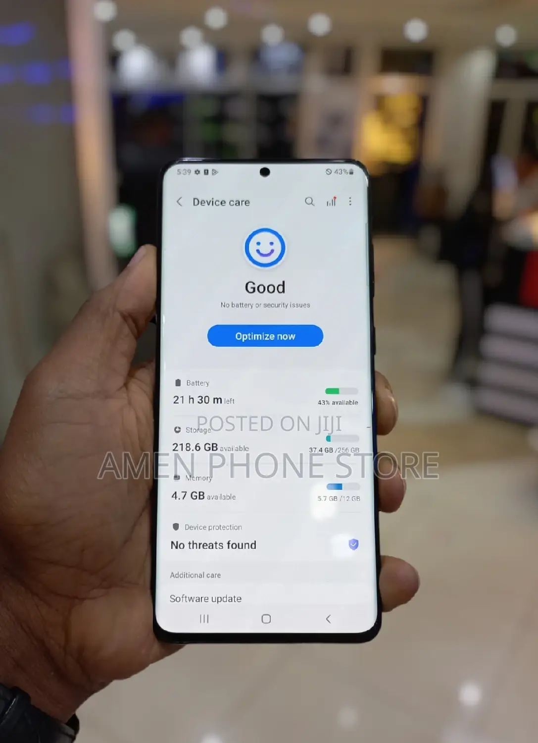 New Samsung Galaxy S20+ 5G 256 GB Black