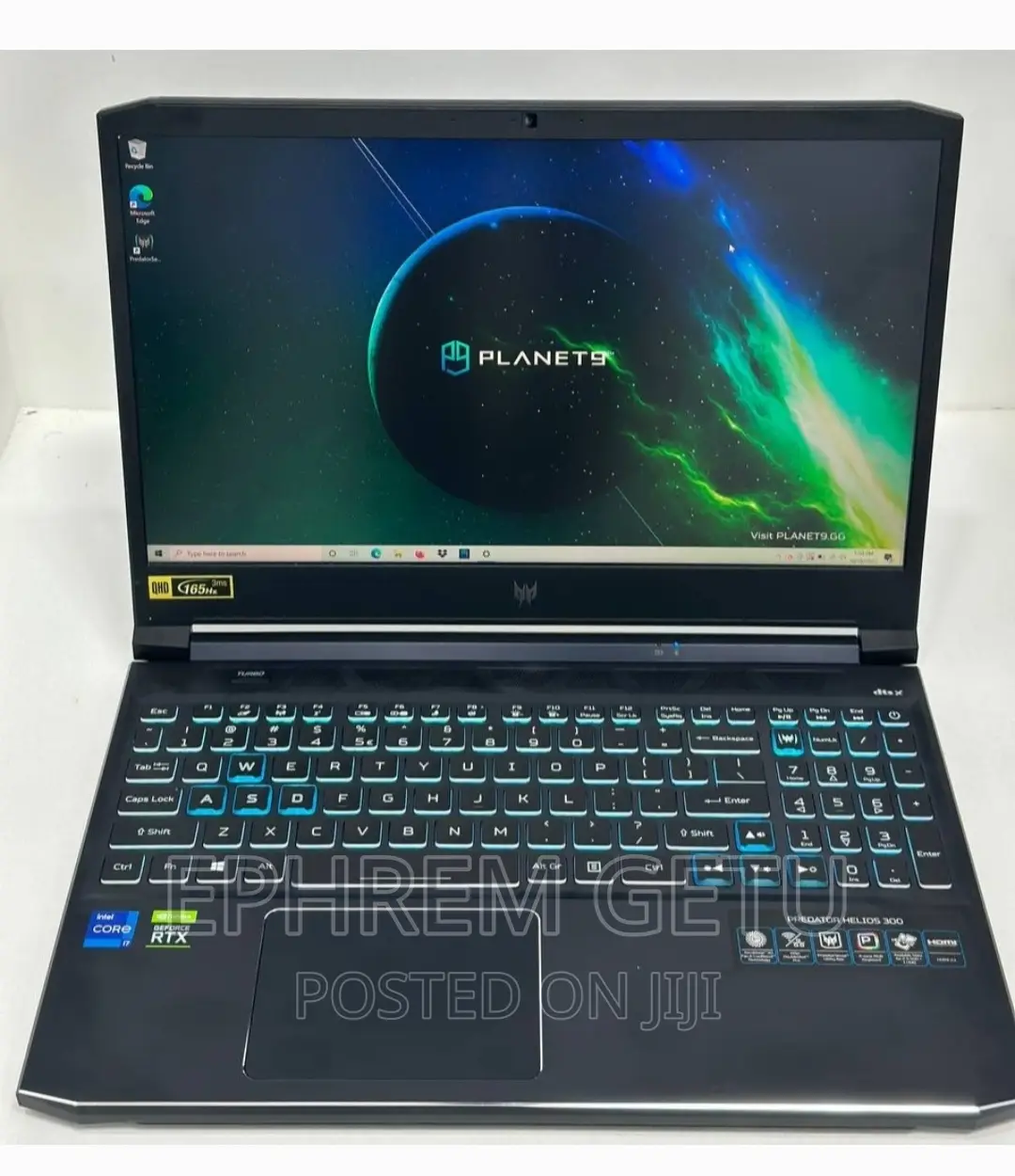 New Laptop Acer Predator Helios 300 16GB Intel Core I7 SSD 1T