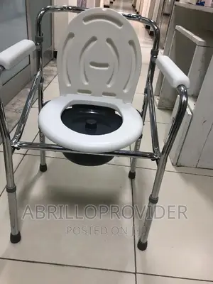 Photo - Commode Chair:Commode Chair:Toilet Chair:Toilet Chair+Chair