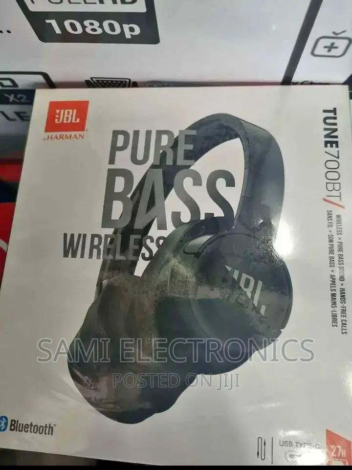 Headphone JBL Bluetooth Headphone አዲስ ጄቢል ብሉቱዝ ሄድፎን