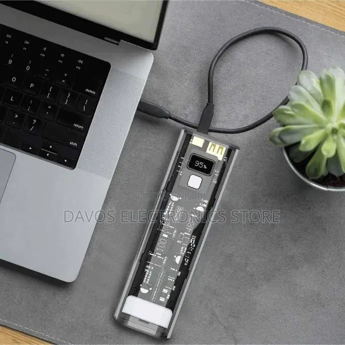 Powerology Laptop Power Bank 24000mah PD 100W