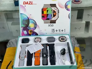 Photo - X50 Smartwatch Combo Pack (3 Smartwatch)+15 Straps