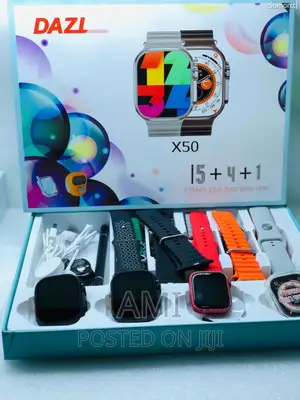 X50 Smartwatch Combo Pack (3 Smartwatch)+15 Straps