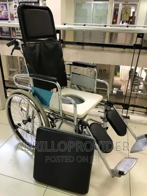Toilet Reclining Wheelchair~Wheelchair-Used_wheelchair+Popo