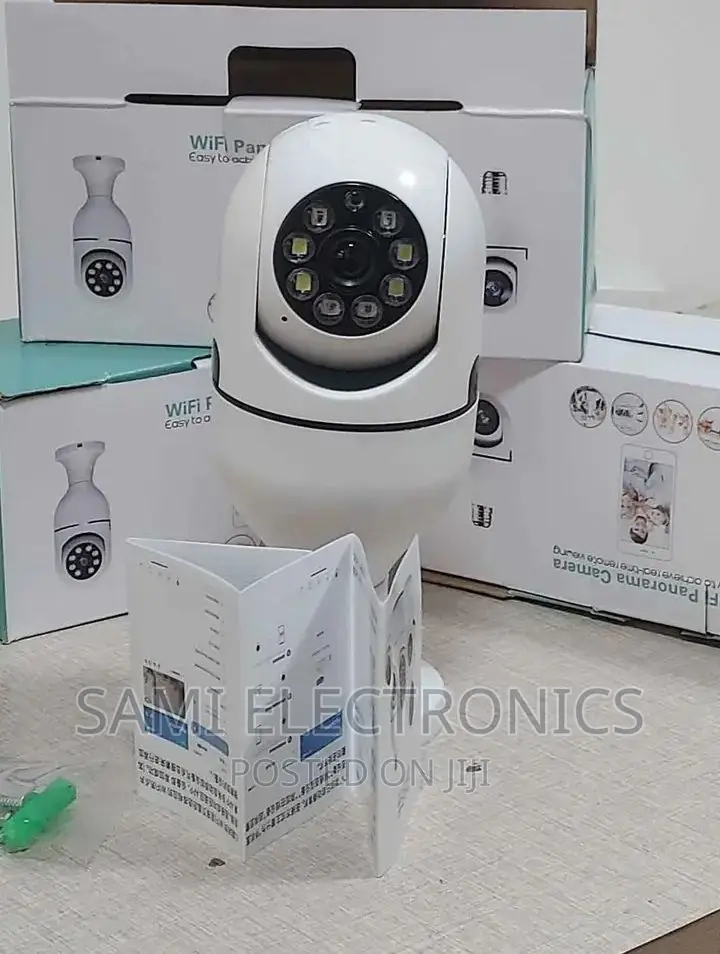 ባለ አምፖል የደህንነት ካሜራ ሴኩሪቲ ካሜራ Bulb Security Camera CCTV Camera