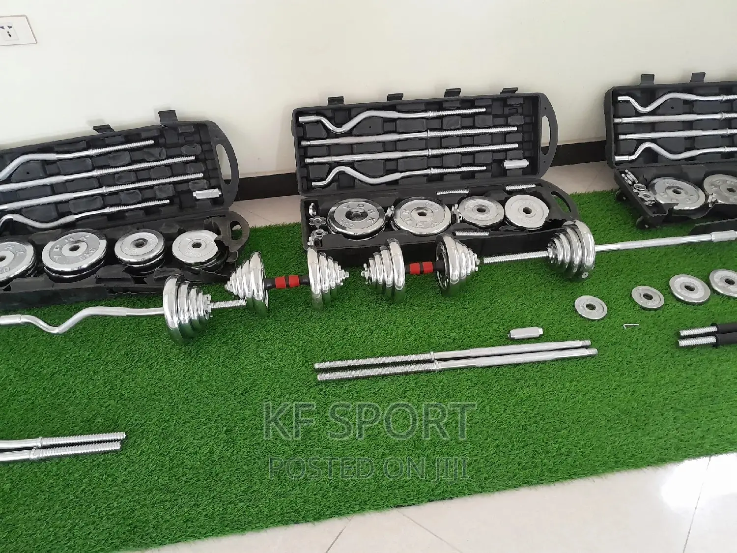 ዳምፔልና ባርቤል (Adjustable Barbell and Dumbbell)