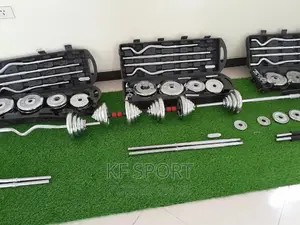 Photo - ዳምፔልና ባርቤል (Adjustable Barbell and Dumbbell)