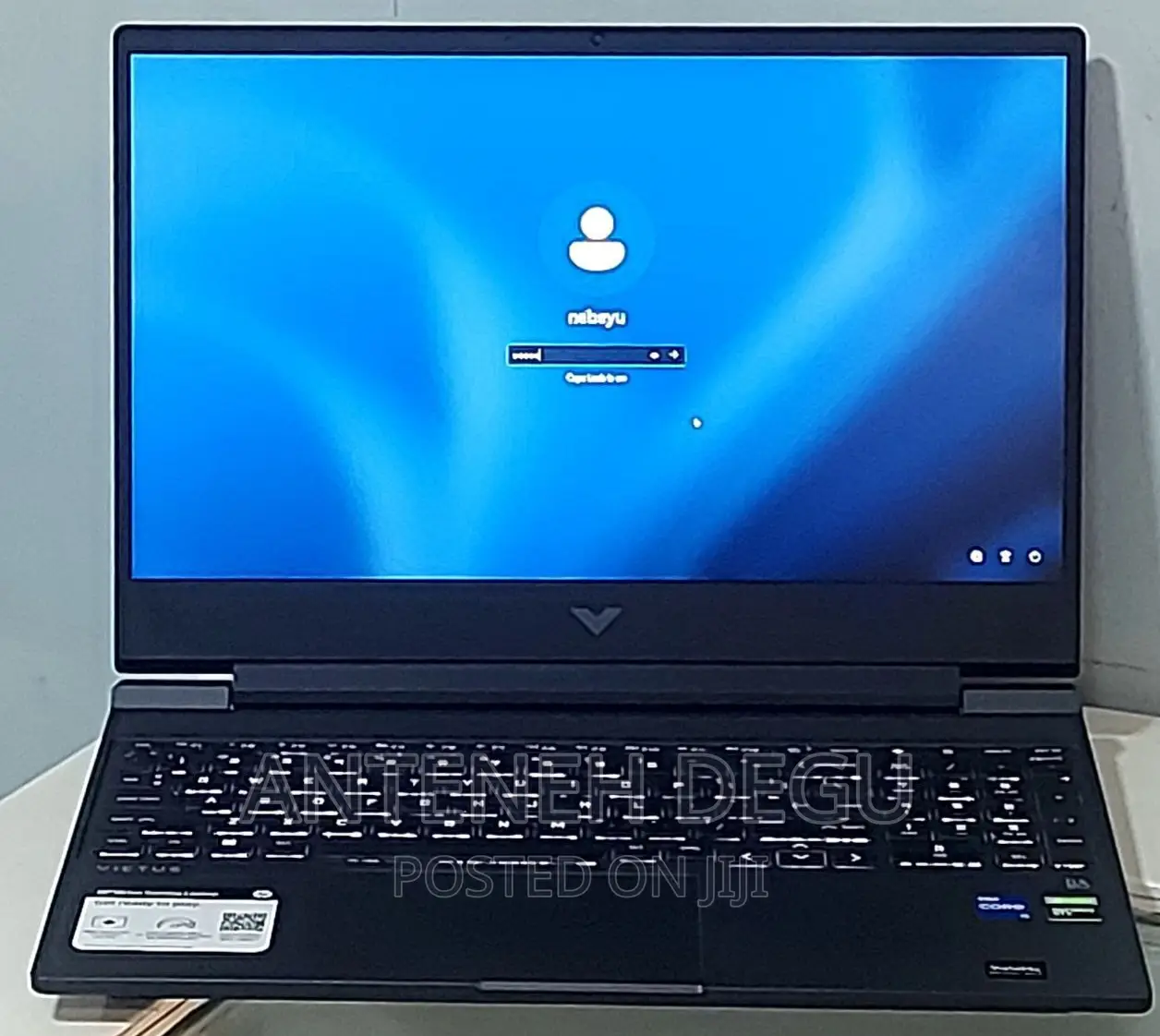 New Laptop HP Victus 16 16GB Intel Core I5 SSD 512GB