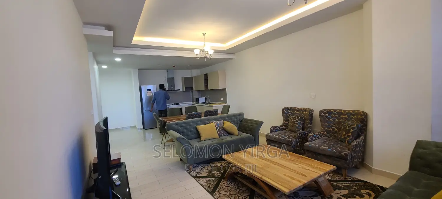 Furnished 3bdrm Apartment in አድስ አበባ, Bole for rent