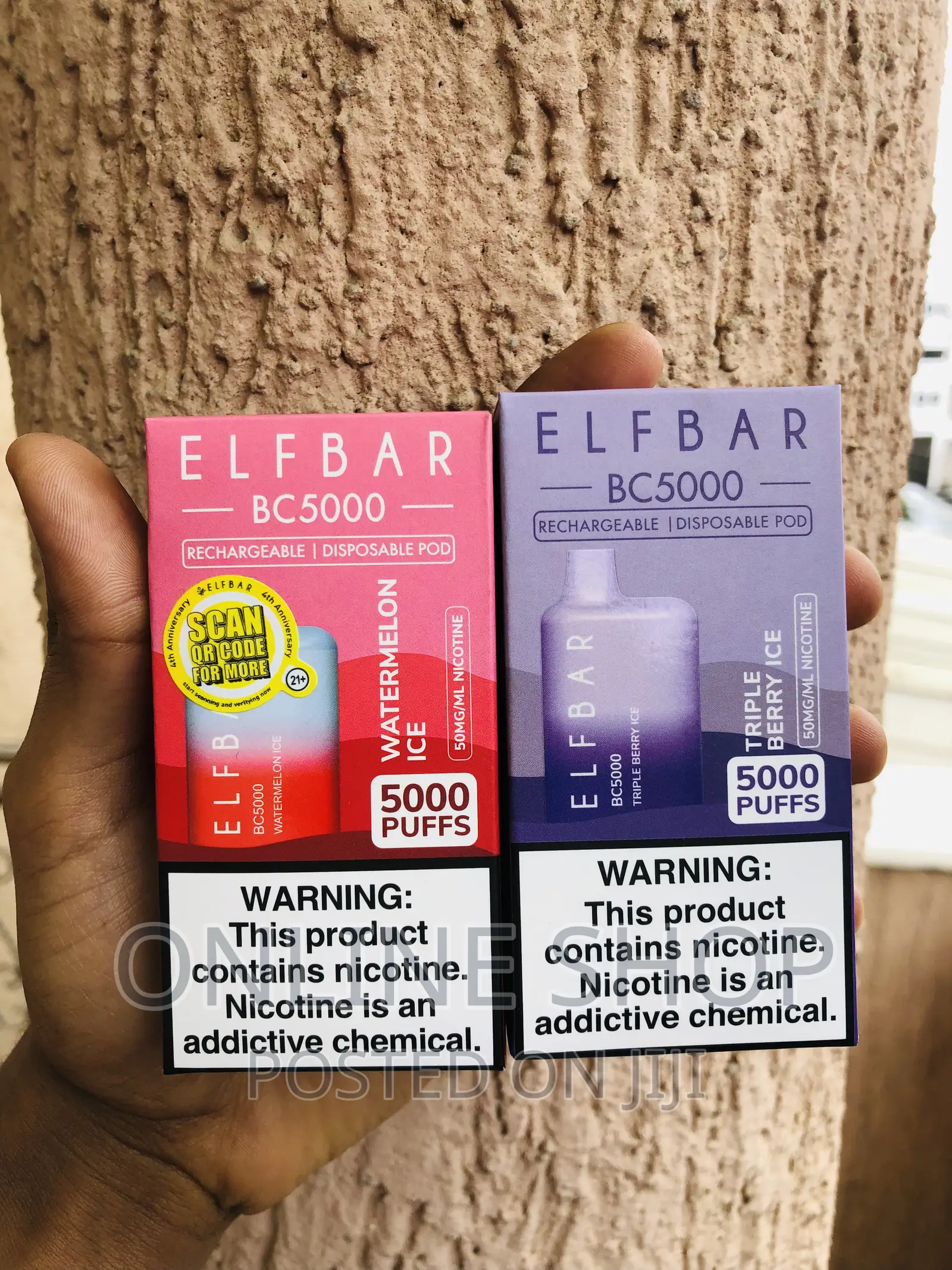 Elfbar Five Thousand Puffs, Small Box Big Power