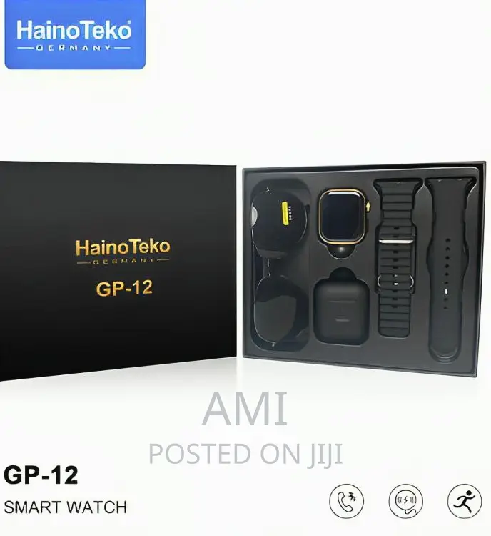 Haino Teko Gp12 Package (Smart Watch + Airbuds + Sunglasses)