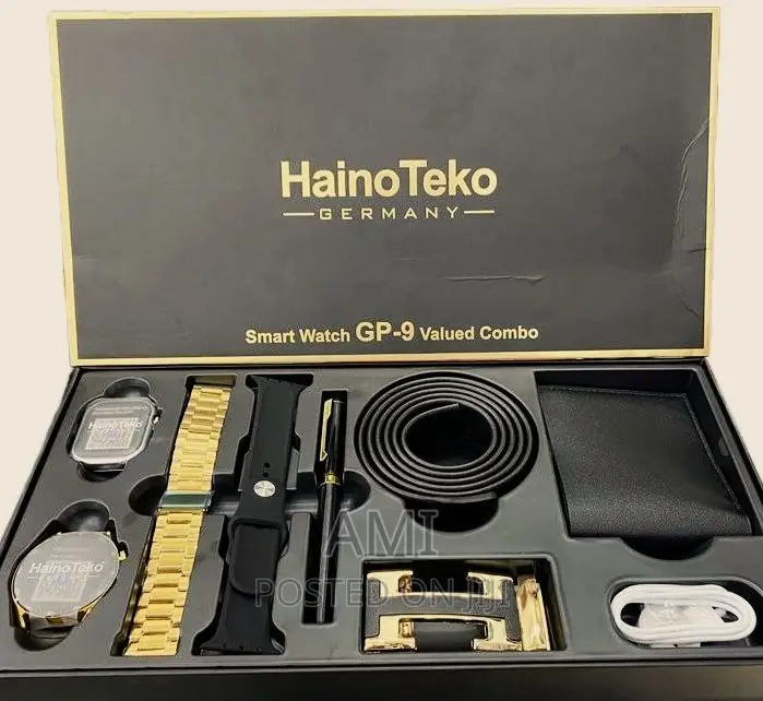 Haino Teko GP-9 Value Combo With 2 Dial,2 Strip,Pen And Belt