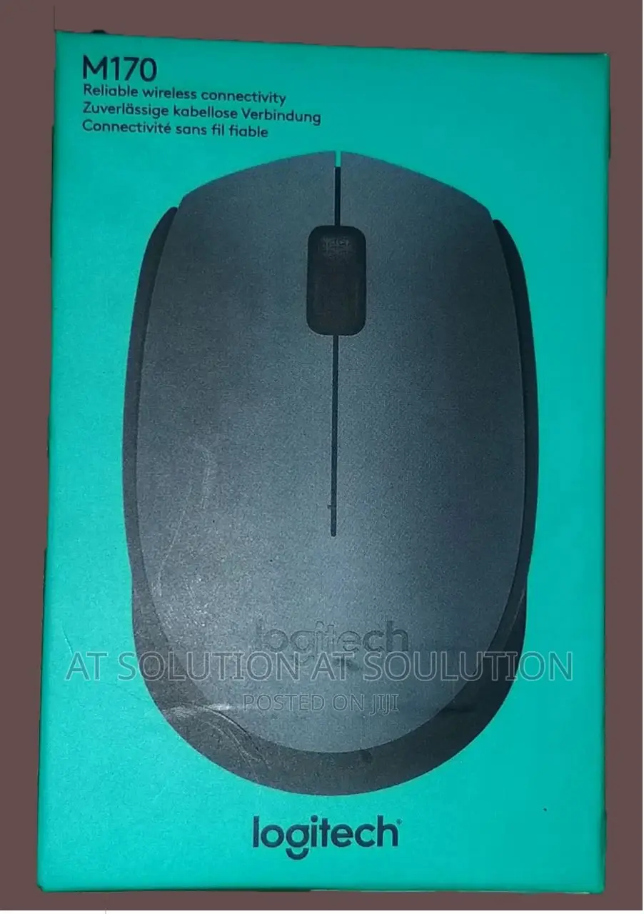 Logitech M170 Wireless Mouse - Gray