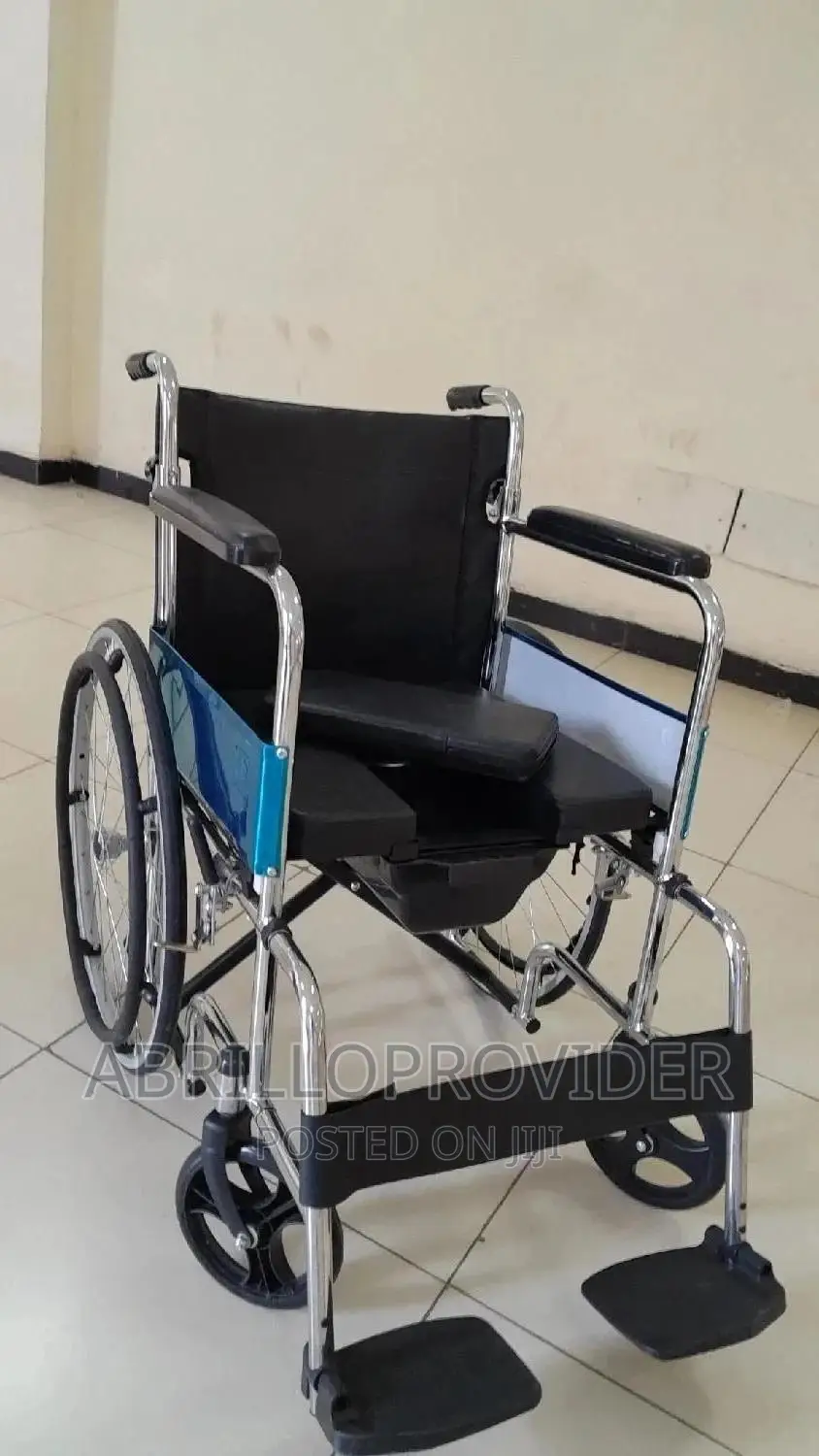 Almost New Toieltwheelchair+Wheelchair*Wheelchair-Wheelchair