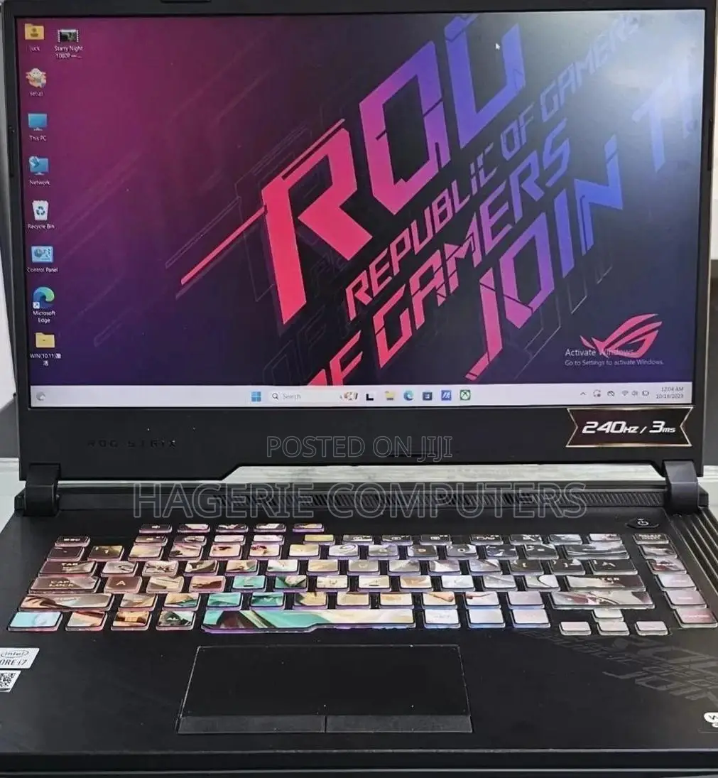 New Laptop Asus ROG GL702VS 16GB Intel Core i7 SSD 512GB