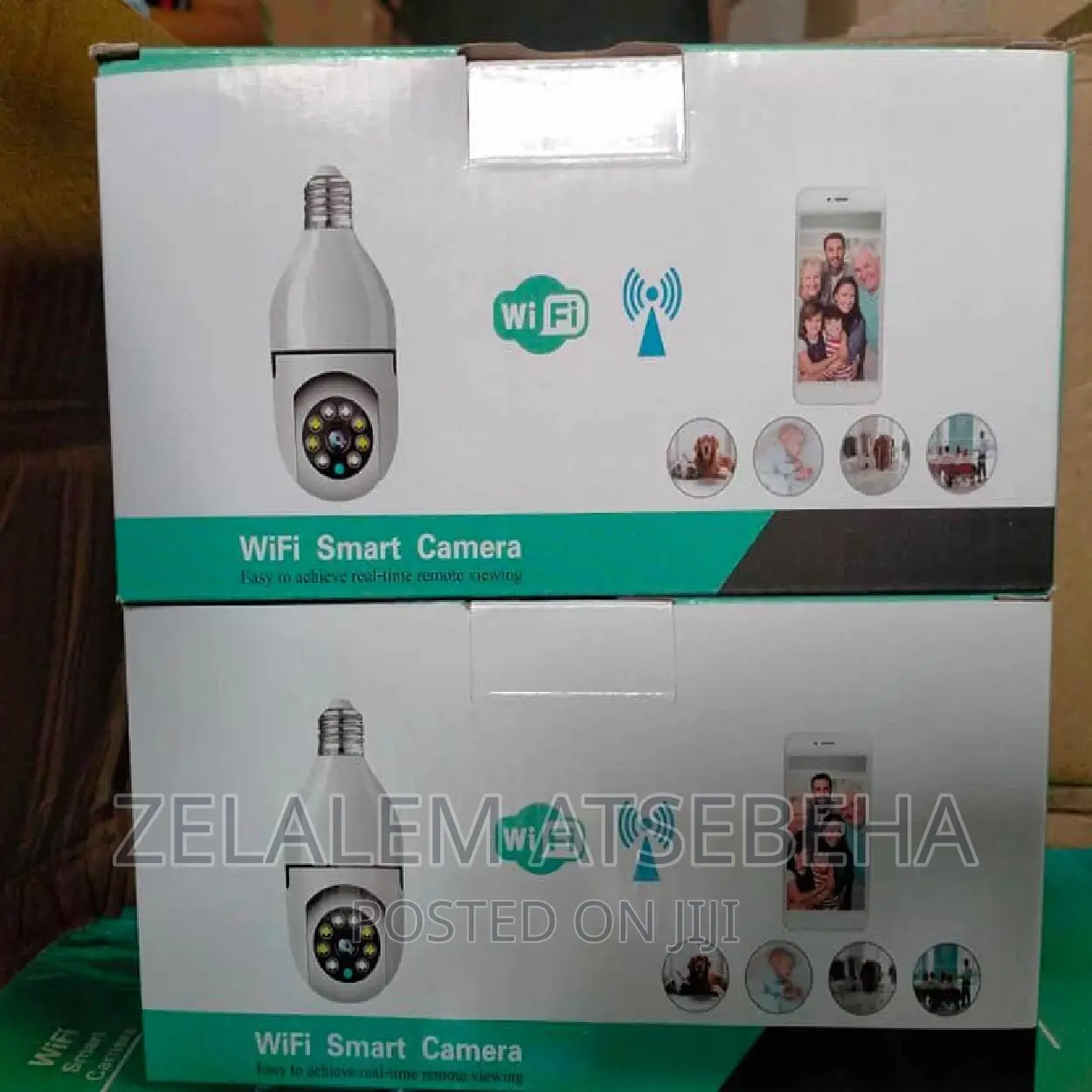 Rotating Bulbs Security Camera