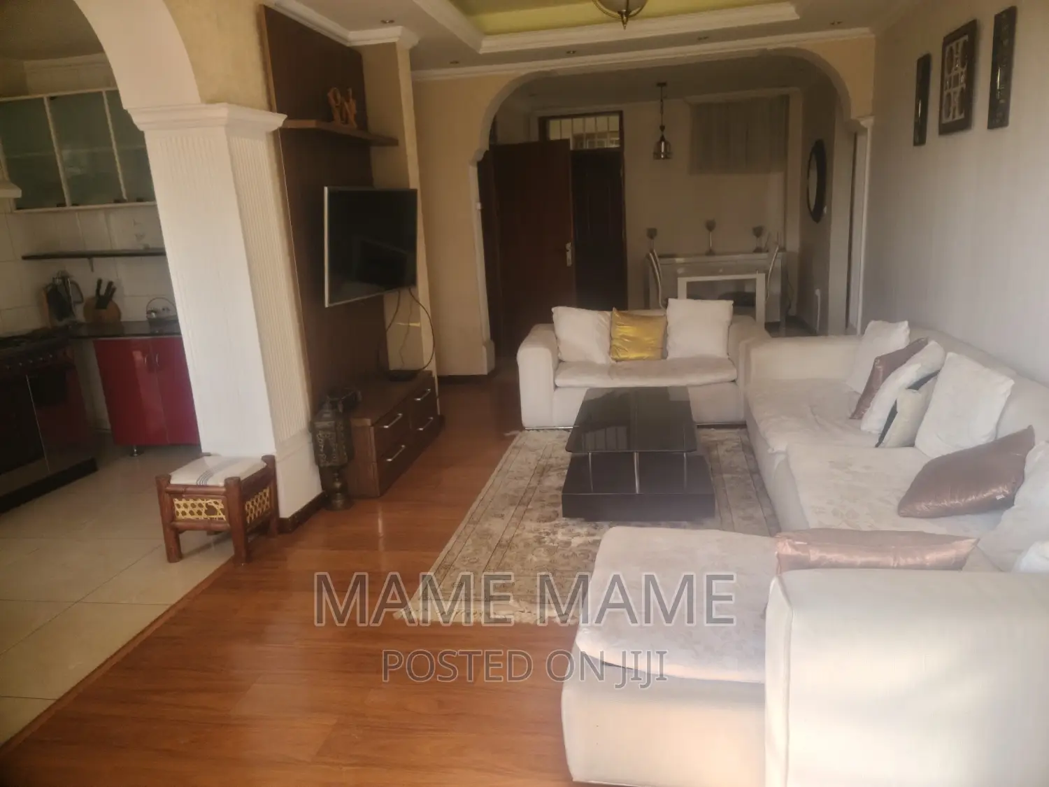 Furnished 2bdrm Apartment in Addis Abeba, Kirkos for rent