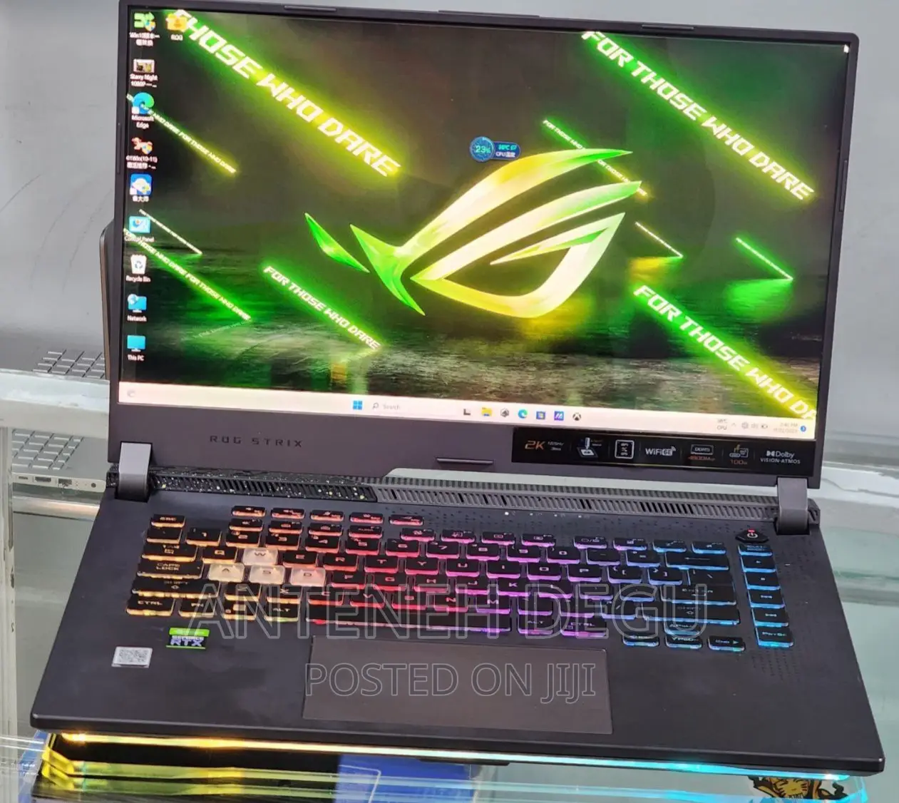 New Laptop Asus ROG Strix G15 16GB AMD Ryzen 9 SSD 512GB