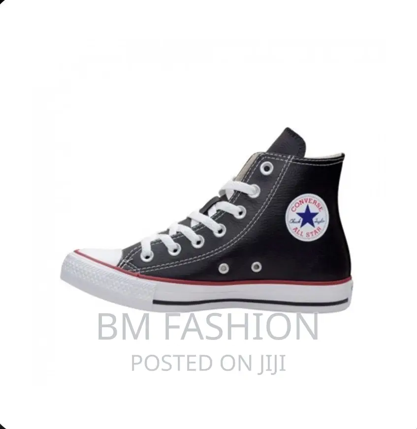 Black Allstar Converse Chuck Taylor Leather Boots