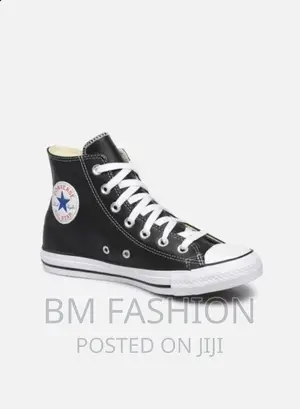 Black Allstar Converse Chuck Taylor Leather Boots