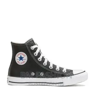 Black Allstar Converse Chuck Taylor Leather Boots