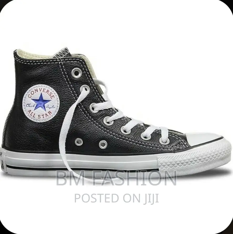 Black Allstar Converse Chuck Taylor Leather Boots