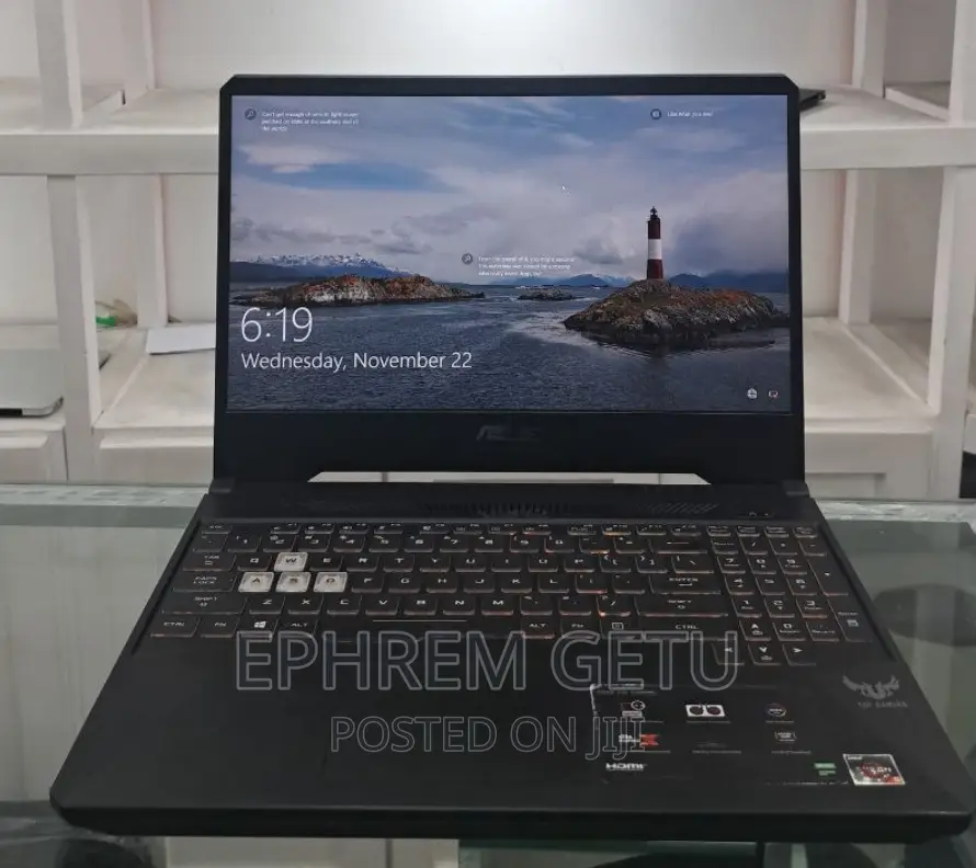 New Laptop Asus TUF Gaming A15 8GB AMD Ryzen 5 SSD 256GB