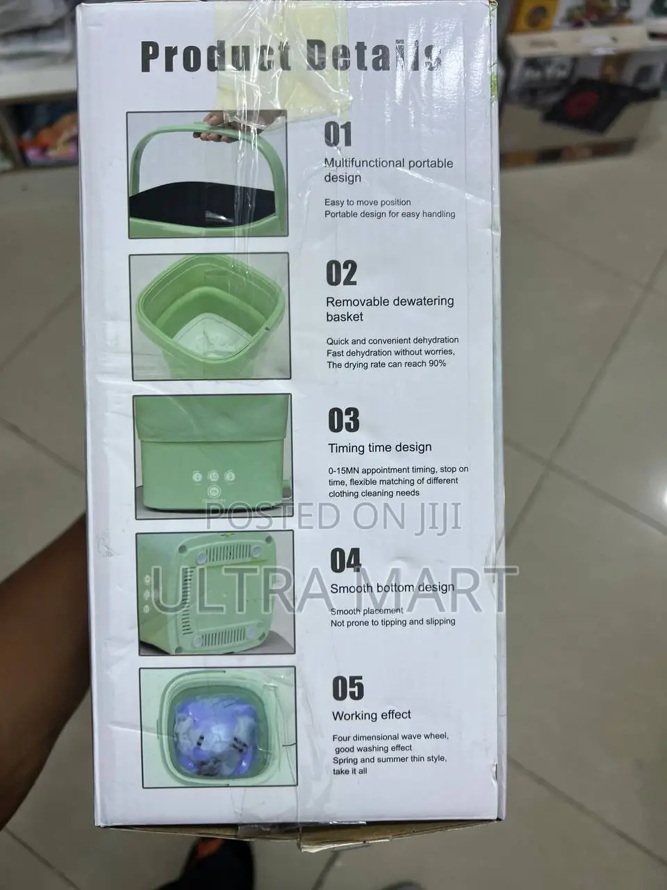 Mini Folding Washing Machine