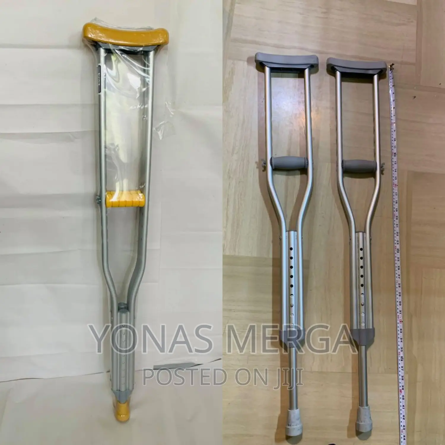 Crutche/Mild Steel /Adjustable/ Medical /Walking /Crutches/