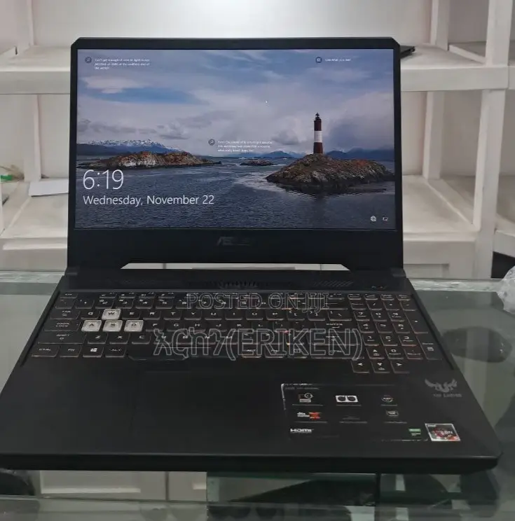 New Laptop Asus TUF Gaming A15 8GB AMD Ryzen 5 SSD 256GB