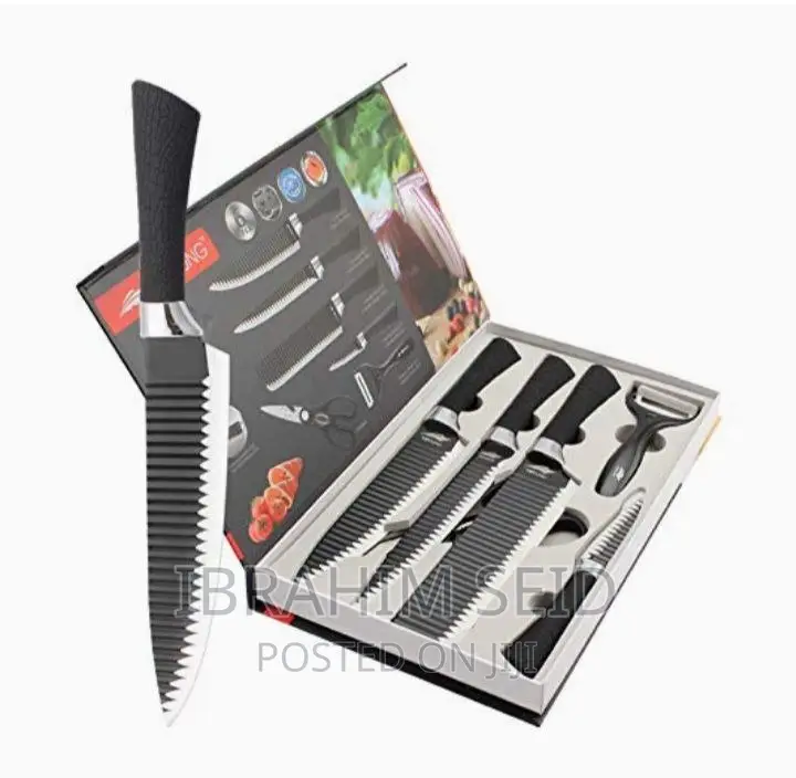 Bobssen Chef Knife Set for Kitchen, Sharp Stainless Steel