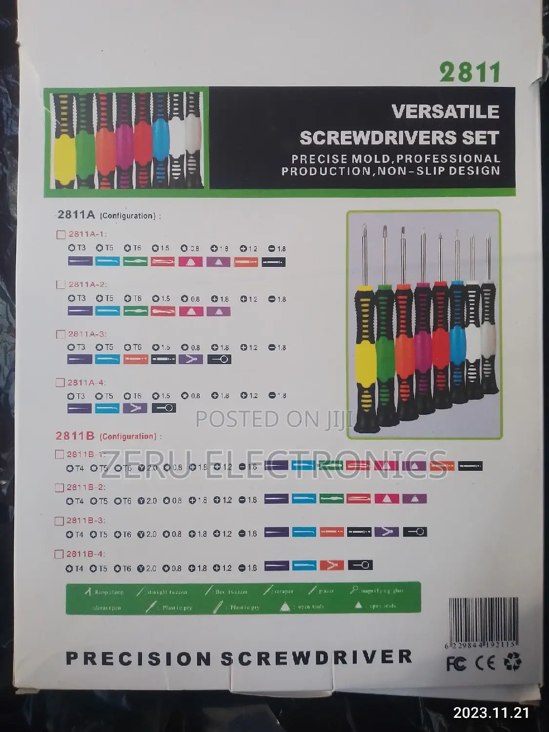 Versatile Screwdriver Set