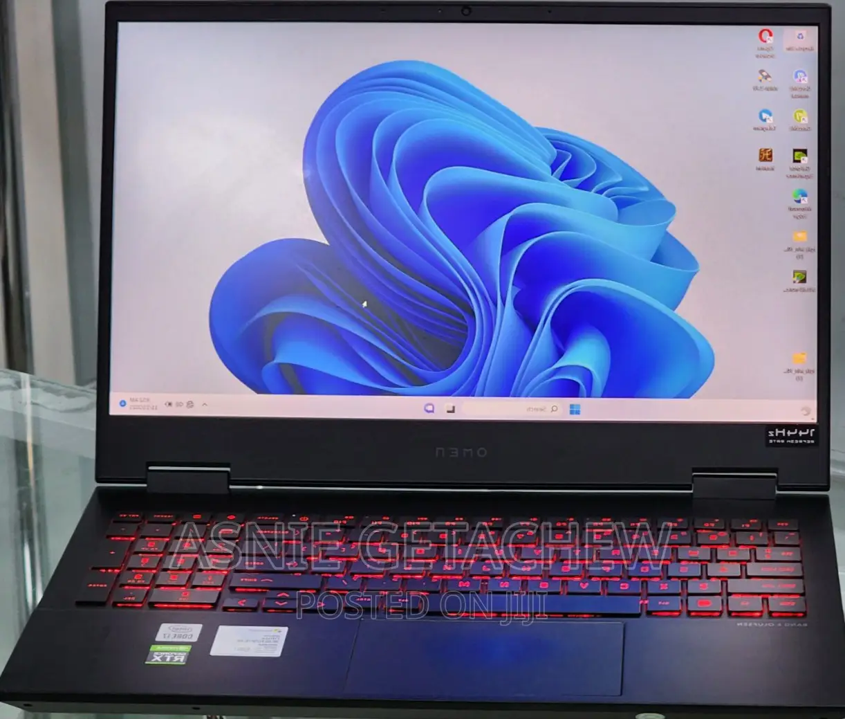 New Laptop HP Omen 15 16GB Intel Core I7 SSD 1T