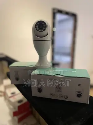 ባለ አምፖል የደህንነት ካሜራ ሴኩሪቲ ካሜራ Security Camera