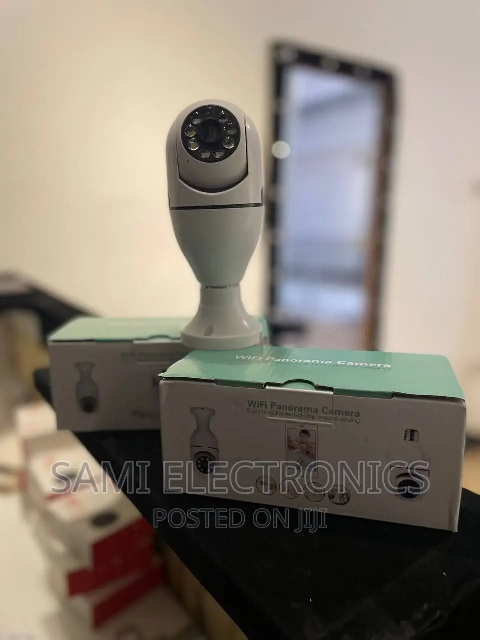 ባለ አምፖል የደህንነት ካሜራ ሴኩሪቲ ካሜራ Security Camera