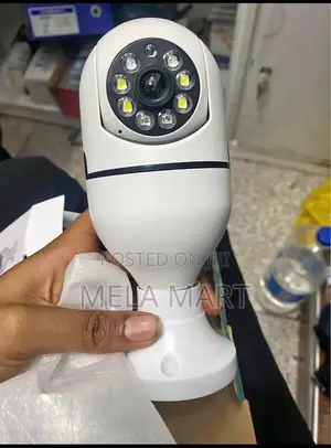 ባለ አምፖል የደህንነት ካሜራ ሴኩሪቲ ካሜራ Security Camera