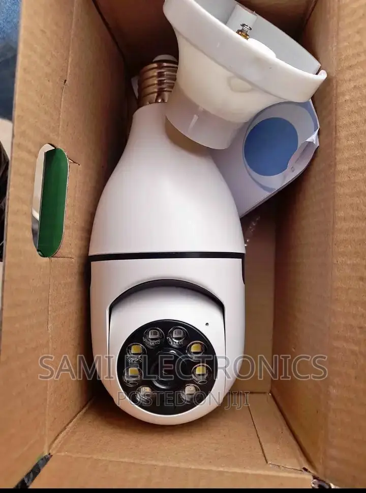 ባለ አምፖል የደህንነት ካሜራ ሴኩሪቲ ካሜራ Security Camera