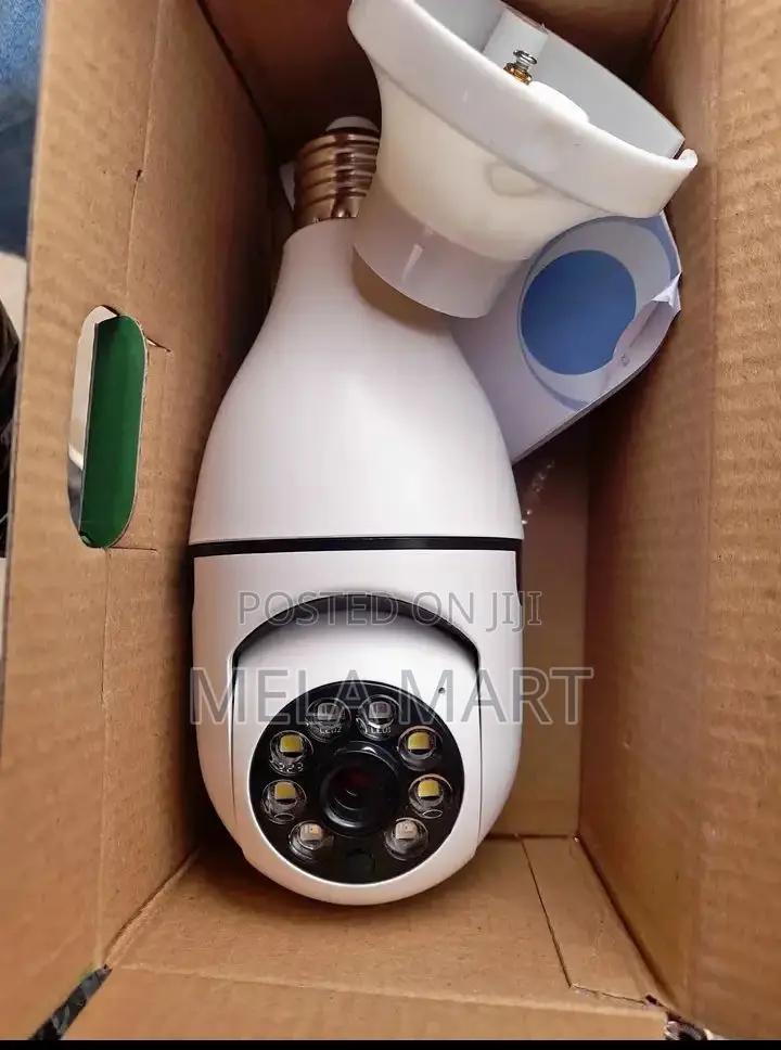 ባለ አምፖል የደህንነት ካሜራ ሴኩሪቲ ካሜራ Security Camera
