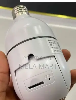 ባለ አምፖል የደህንነት ካሜራ ሴኩሪቲ ካሜራ Security Camera