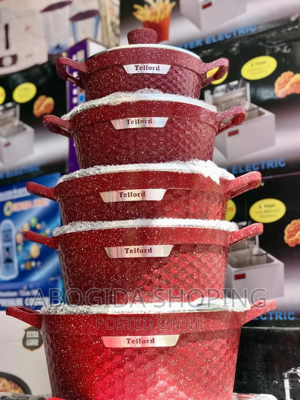 Telford Ceramic Cookware 17 Pieces