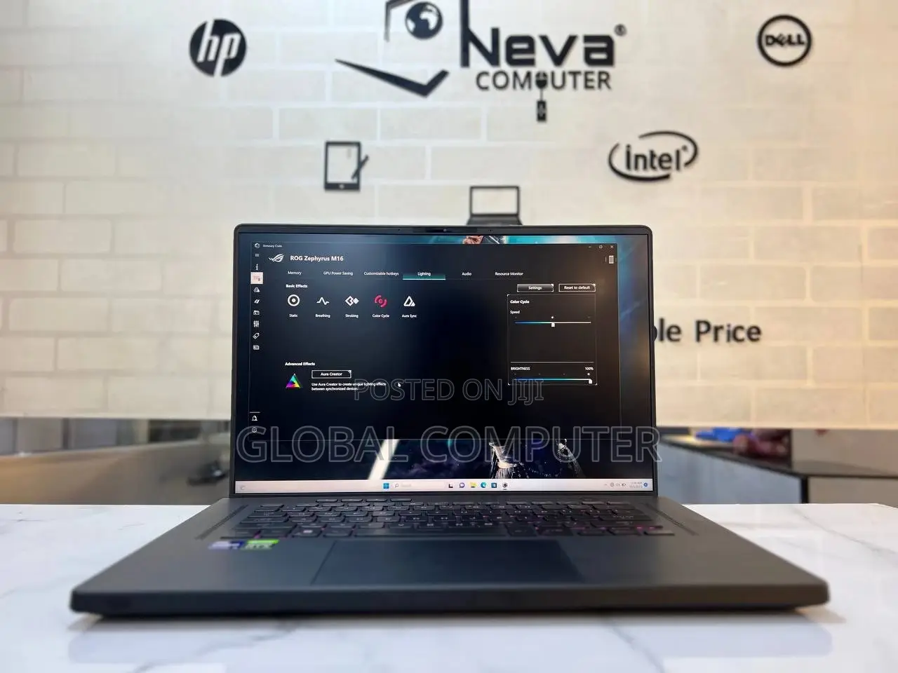 New Laptop Asus ROG Zephyrus M16 GU603HR 16GB AMD Ryzen 9 SSD 1T