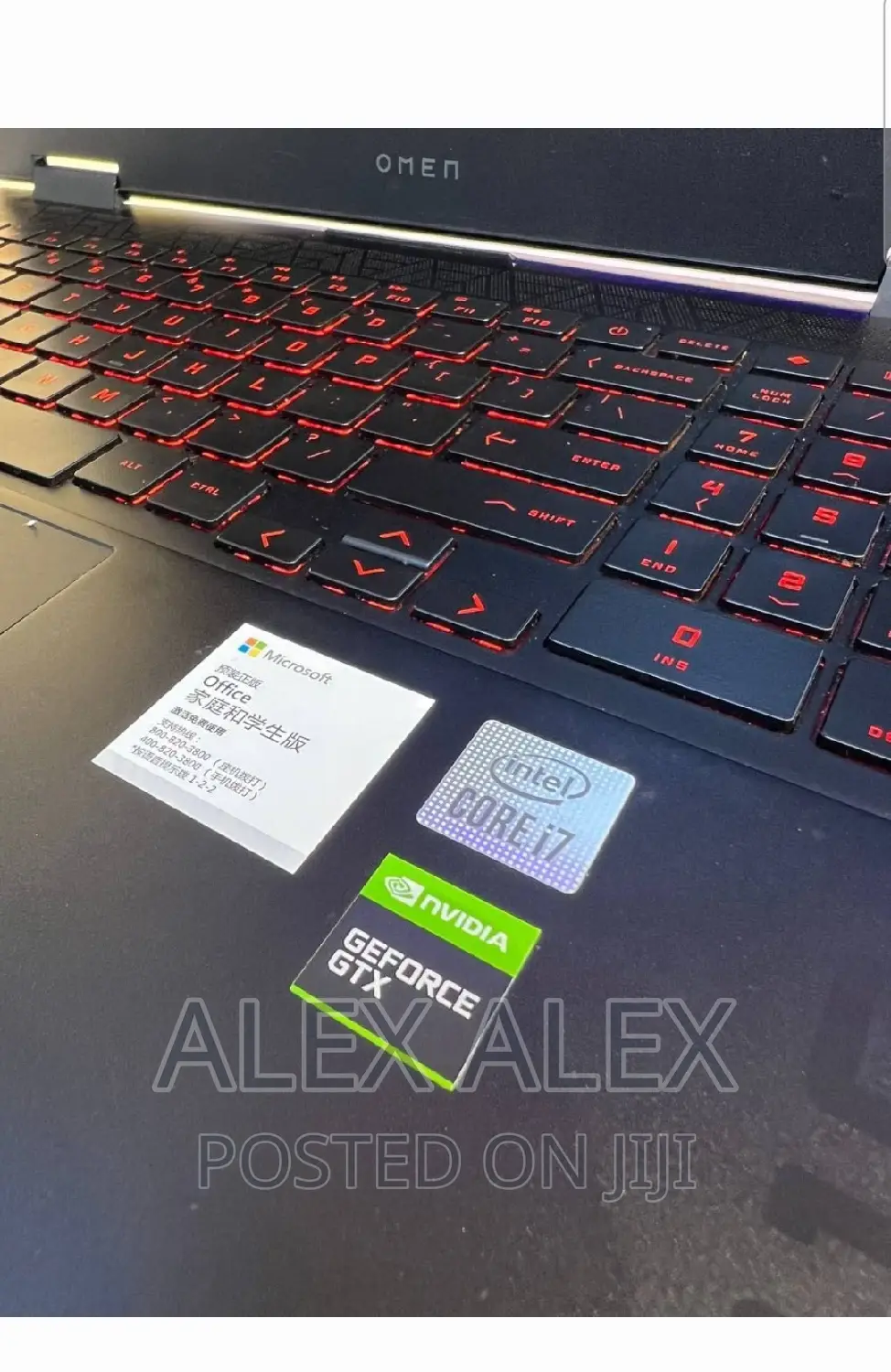 New Laptop HP Omen 15 16GB Intel Core I7 SSD 1T