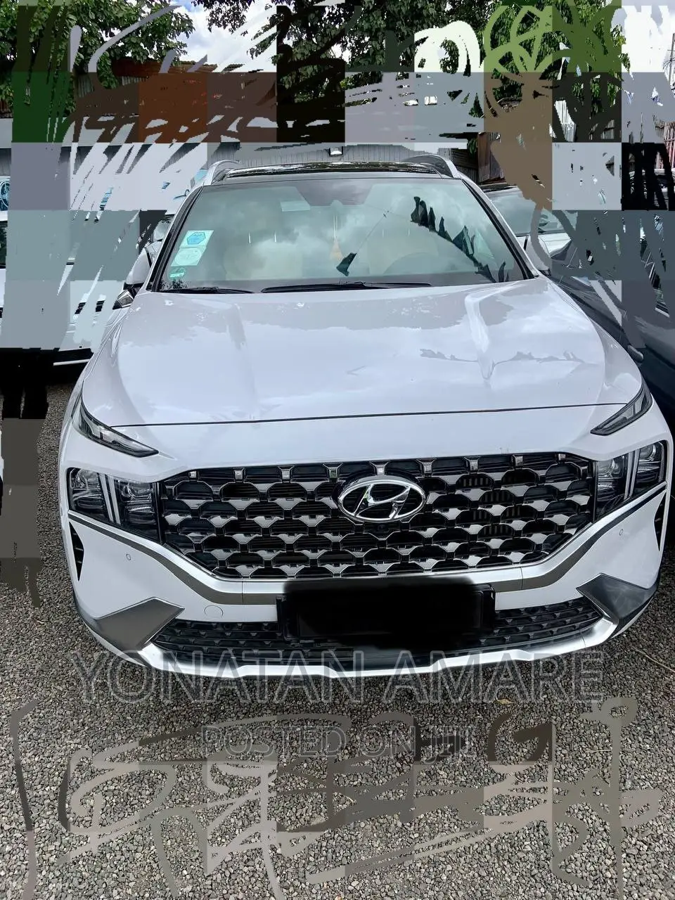 Hyundai Santa Fe 2022 White