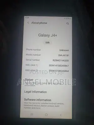 Photo - Samsung Galaxy J4 Plus 32 GB Black