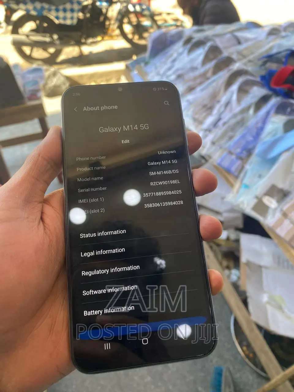 New Samsung Galaxy M14 128 GB