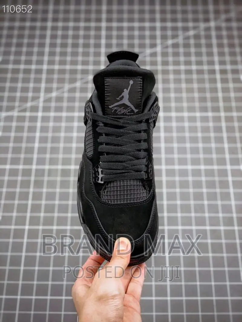 Air Jordan 4 Black Cat Master Quality