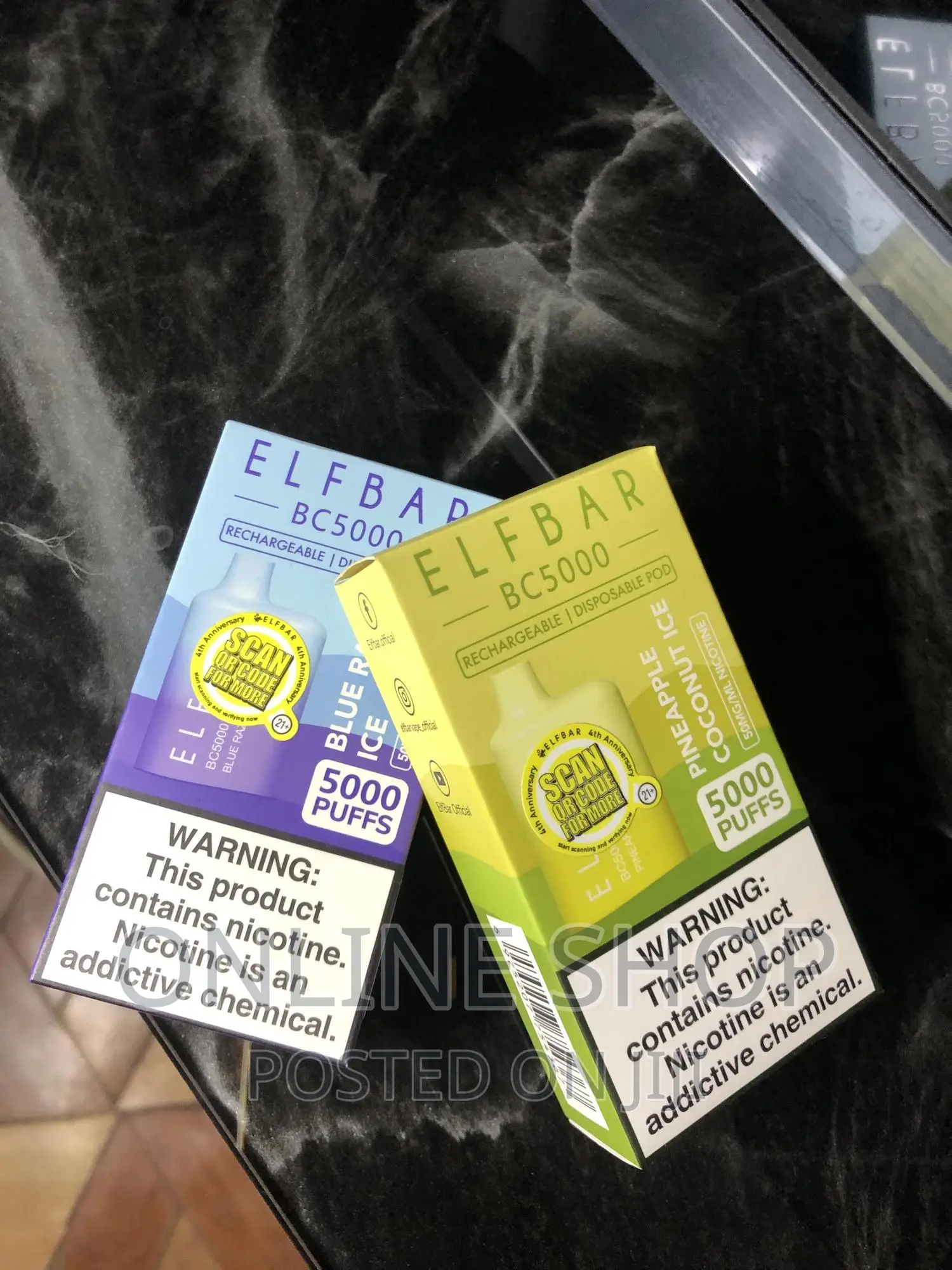 Elfbar ፌፕ 5000puff Vape