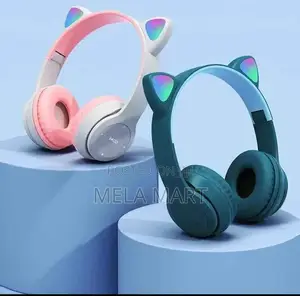 Girly Headphone Cute Cat Wireless Headphone for Girls and Kids