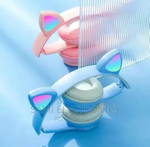 Girly Headphone Cute Cat Wireless Headphone for Girls